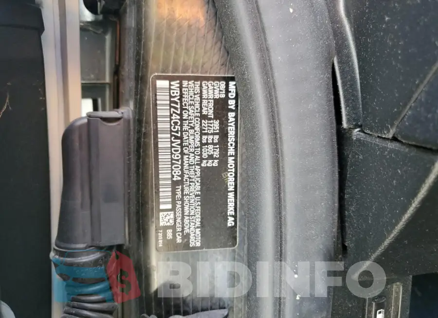 WBY7Z4C57JVD97084 Photo# 12