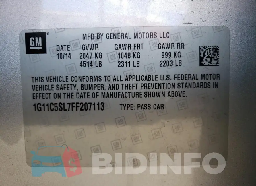 1G11C5SL7FF207113 Photo# 12