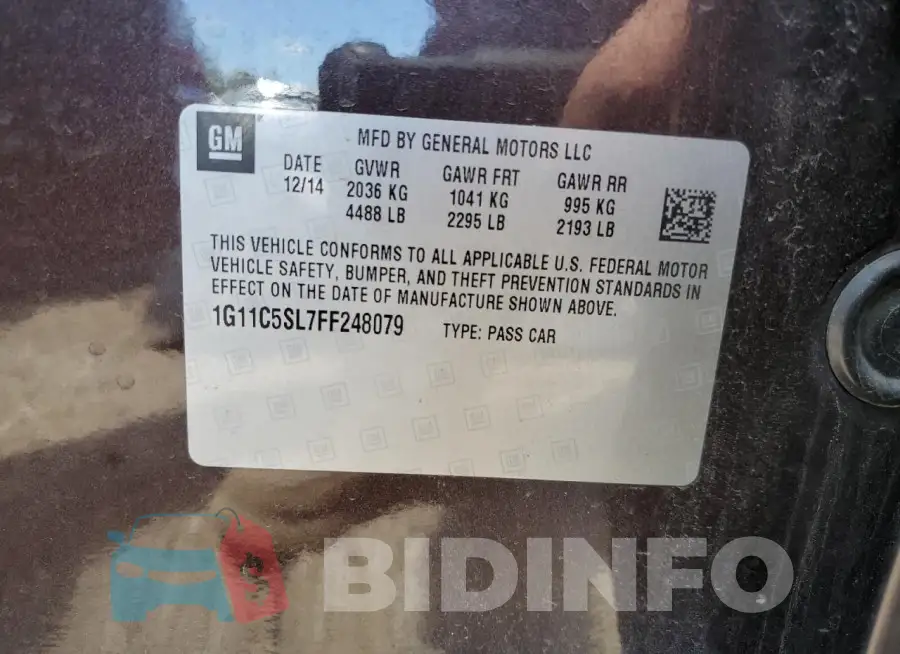 1G11C5SL7FF248079 Photo# 12
