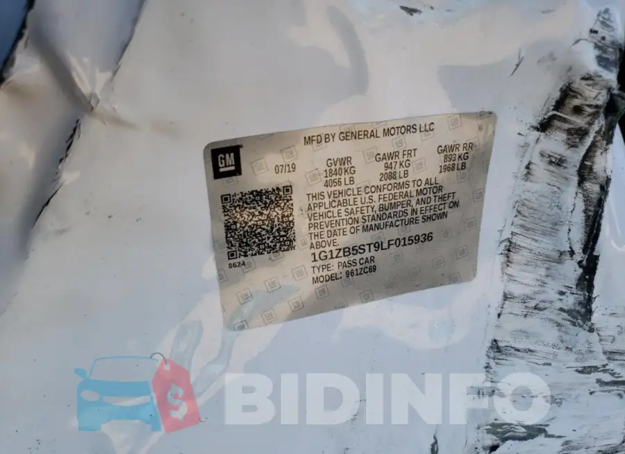 1G1ZB5ST9LF015936 Photo# 13