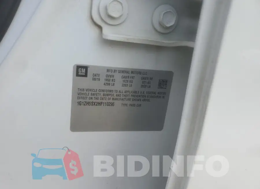 1G1ZH5SX2HF110296 Photo# 12