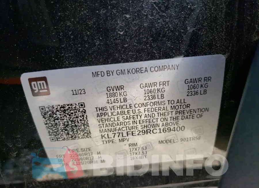 KL77LFE29RC169400 Photo# 14