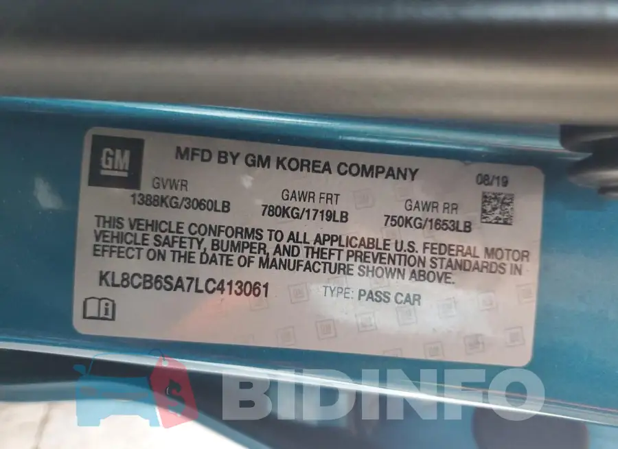 KL8CB6SA7LC413061 Photo# 12