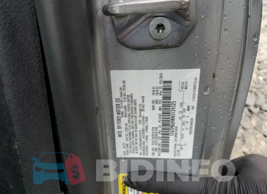 1FATP8UH8N5124525 Photo# 12