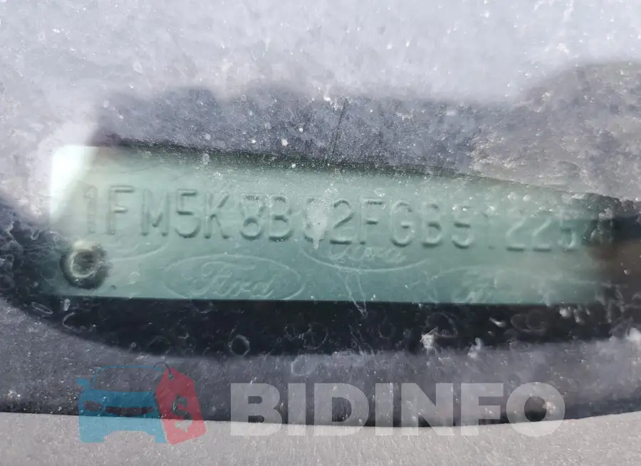 1FM5K8B82FGB51225 Photo# 12