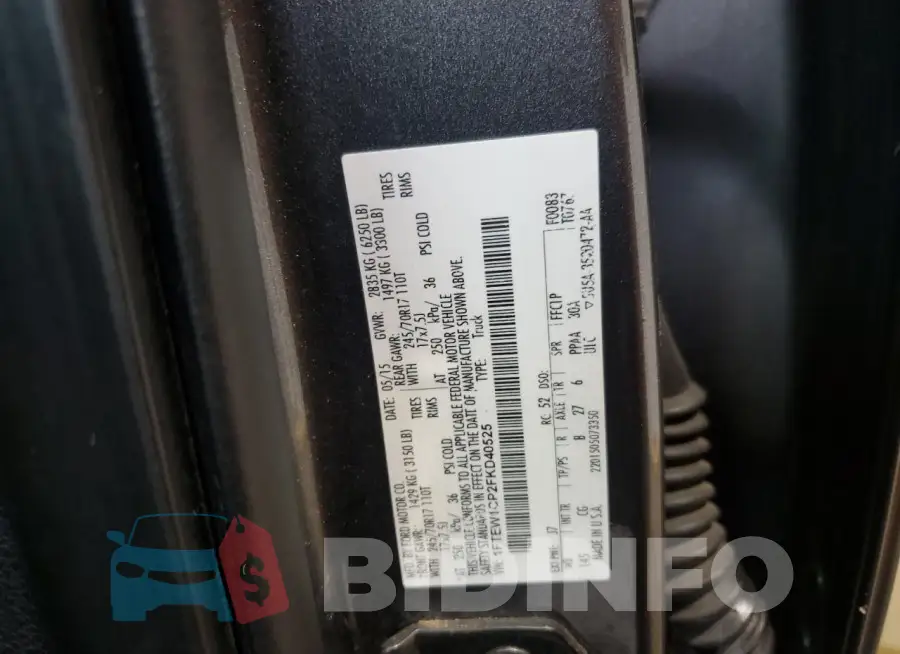 1FTEW1CP2FKD40525 Photo# 12