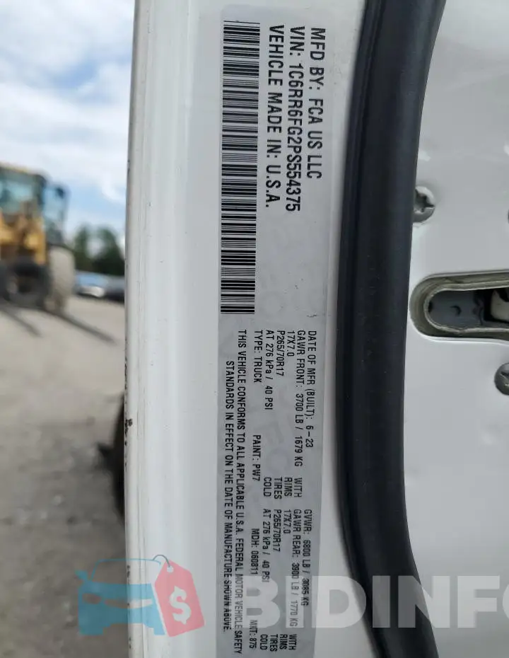 1C6RR6FG2PS554375 Photo# 12