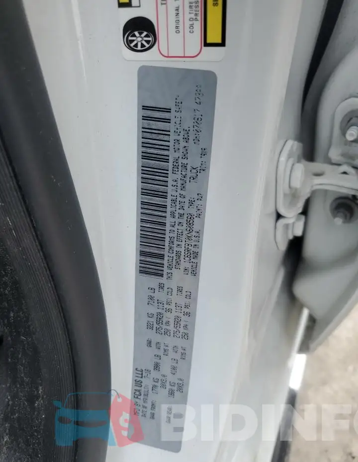 1C6SRFBT0KN608560 Photo# 13