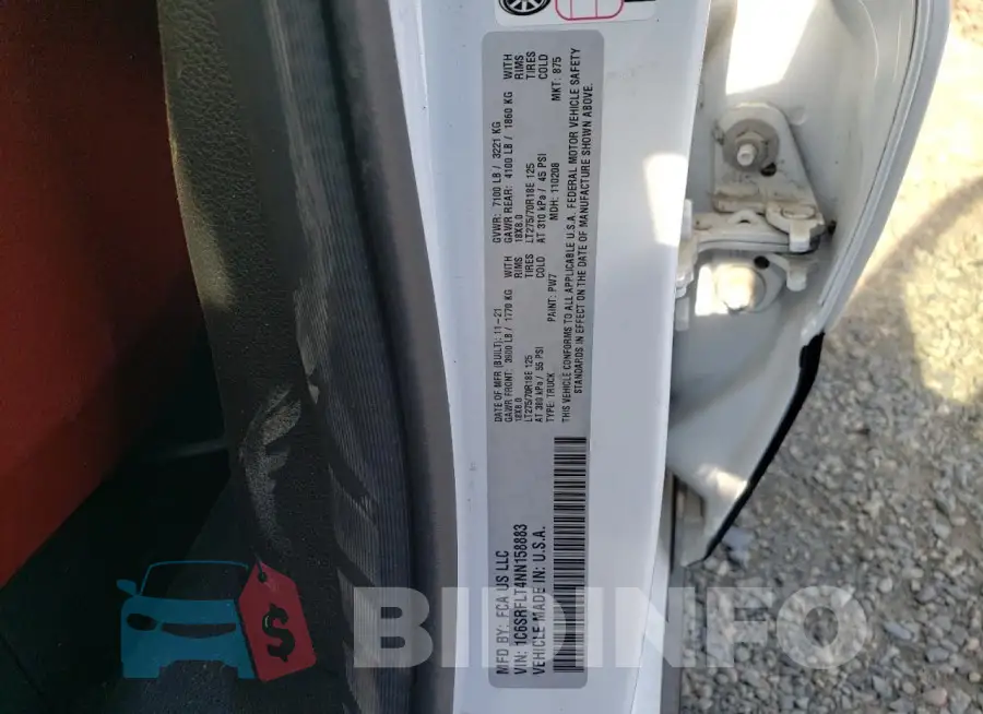 1C6SRFLT4NN158883 Photo# 13