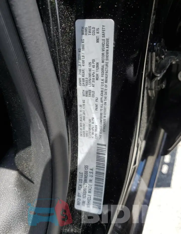 1C6SRFLT9MN586155 Photo# 13