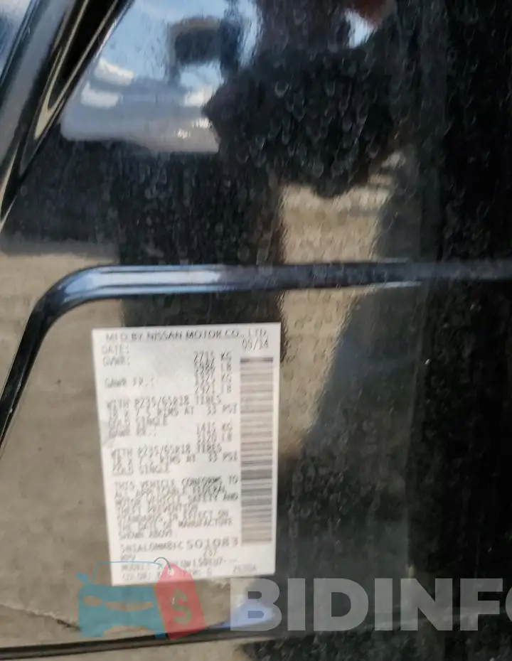 5N1AL0MM8FC501083 Photo# 14