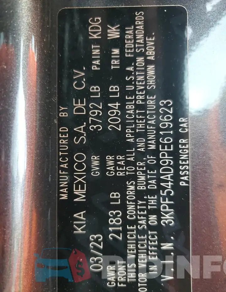3KPF54AD9PE619623 Photo# 12