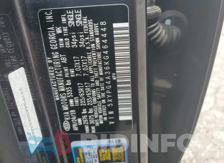 5XYPG4A36KG464448 Photo# 13