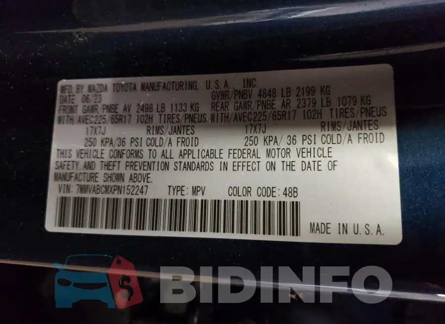 7MMVABCMXPN152247 Photo# 13