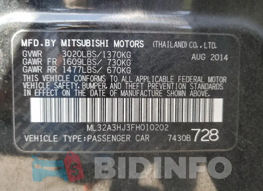 ML32A3HJ3FH010202 Photo# 12