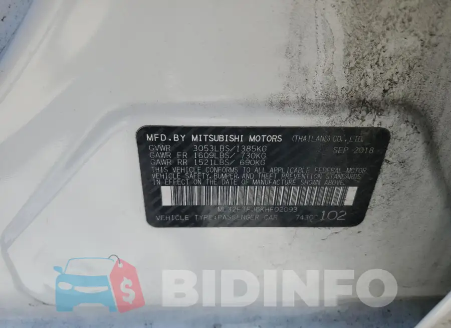 ML32F3FJ6KHF02093 Photo# 12