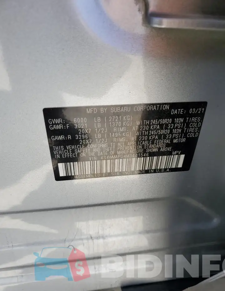 4S4WMAPD4M3441546 Photo# 13