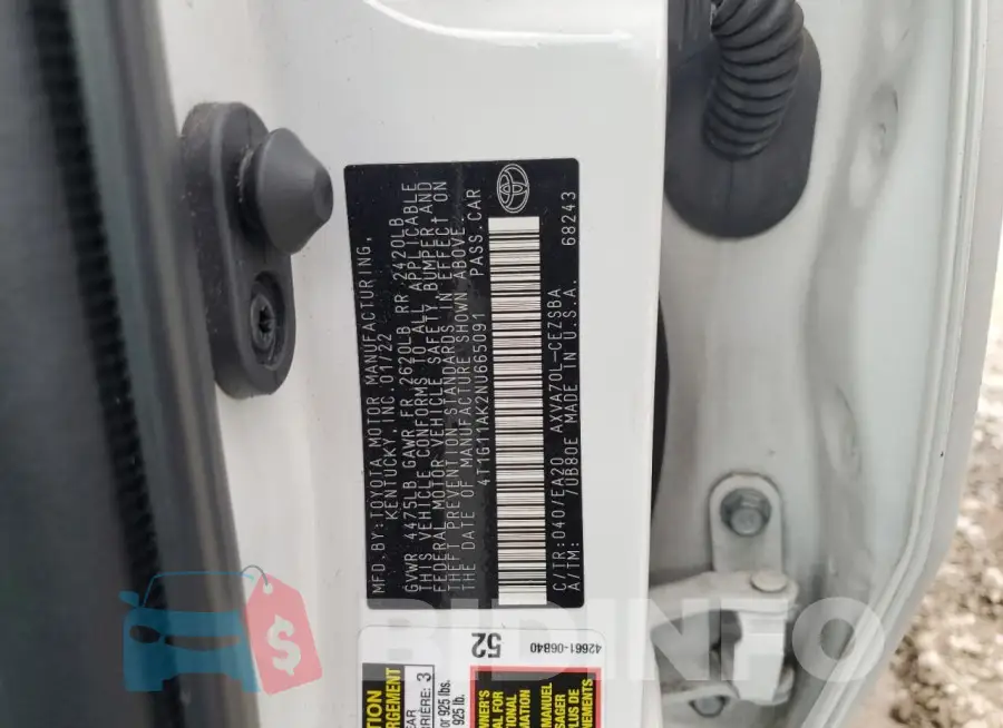 4T1G11AK2NU665091 Photo# 12