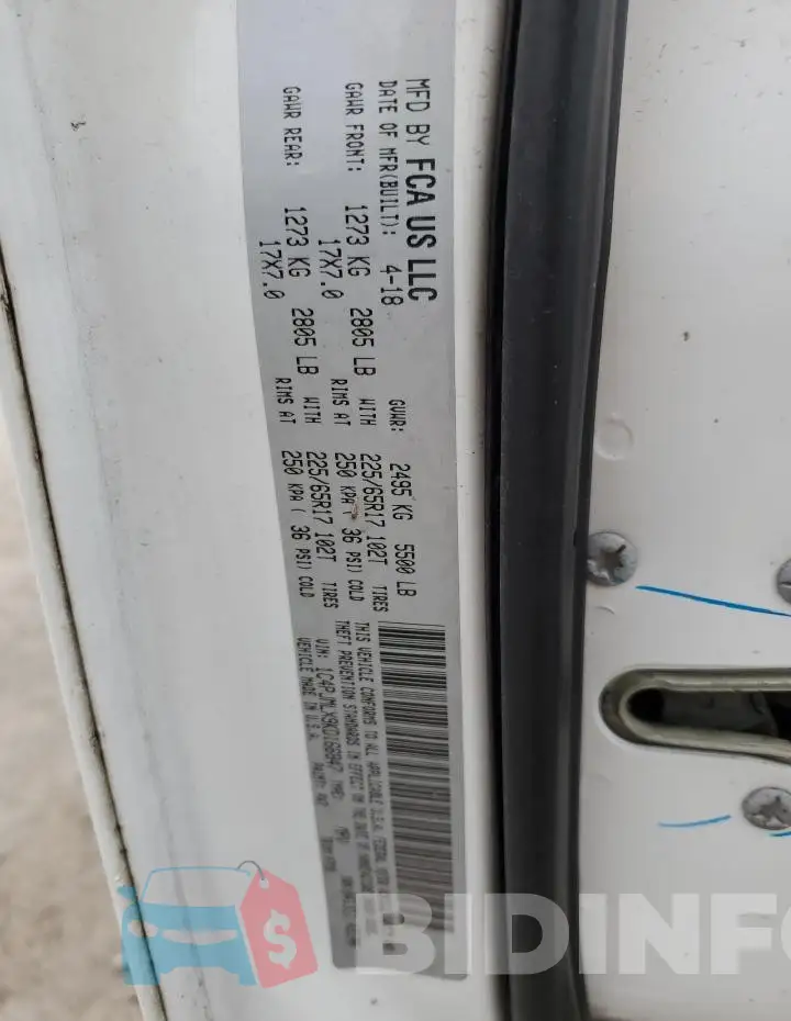 1C4PJMLX9KD166847 Photo# 14