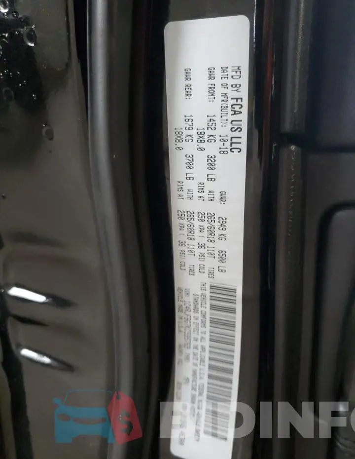 1C4RJFBG7KC595769 Photo# 13