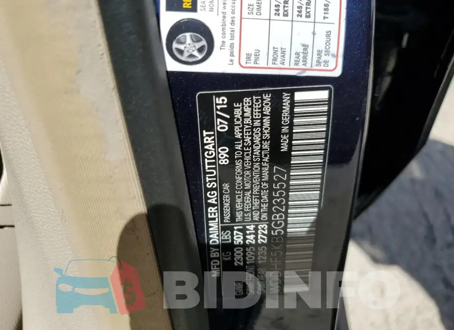 WDDHF5KB5GB235527 Photo# 13