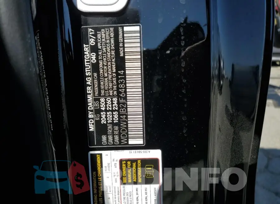 WDDWJ4JB2JF648314 Photo# 13