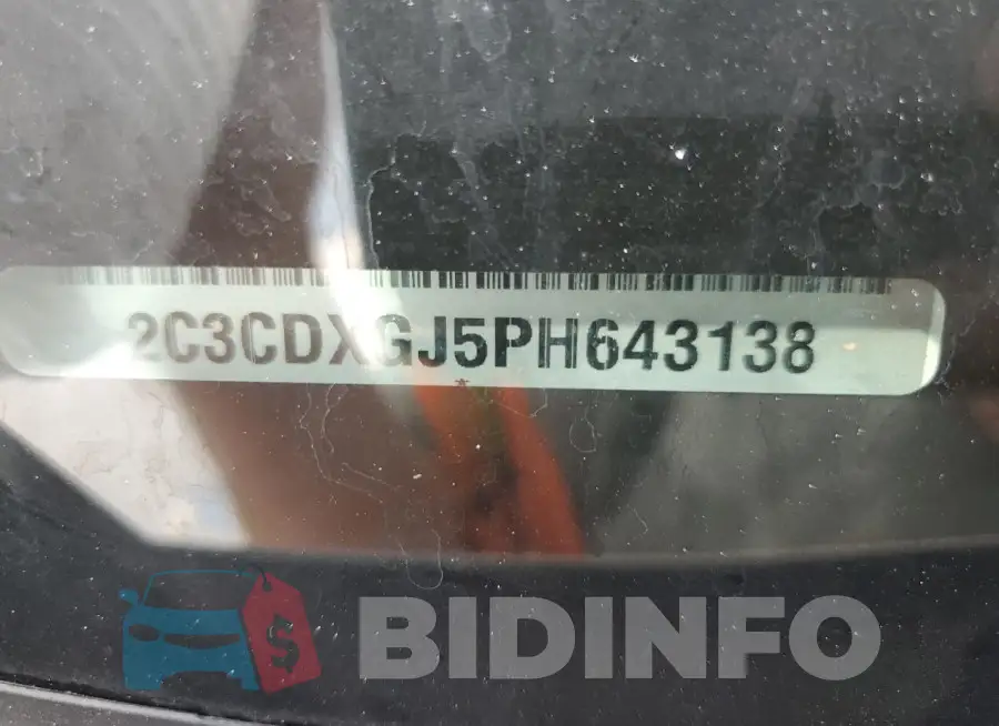 2C3CDXGJ5PH643138 Photo# 14