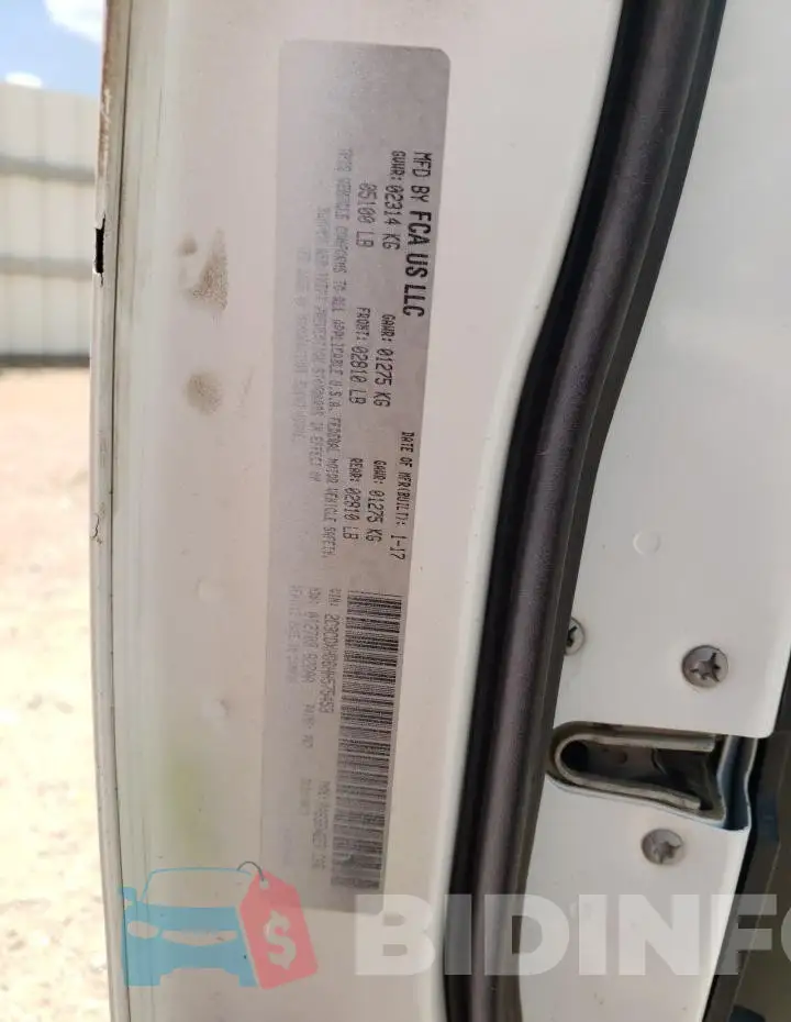 2C3CDXHG6HH575453 Photo# 12