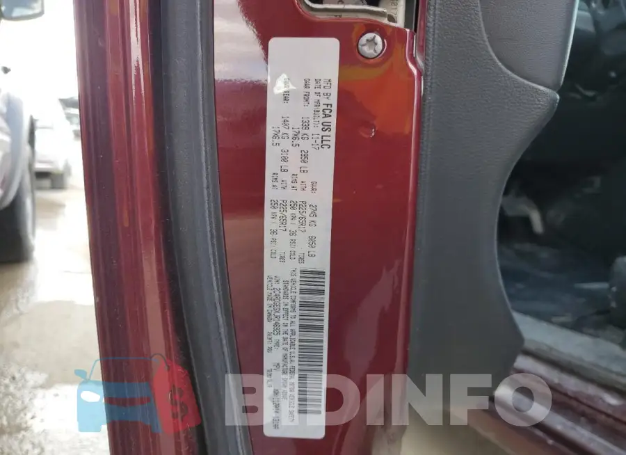 2C4RDGEGXJR146925 Photo# 14