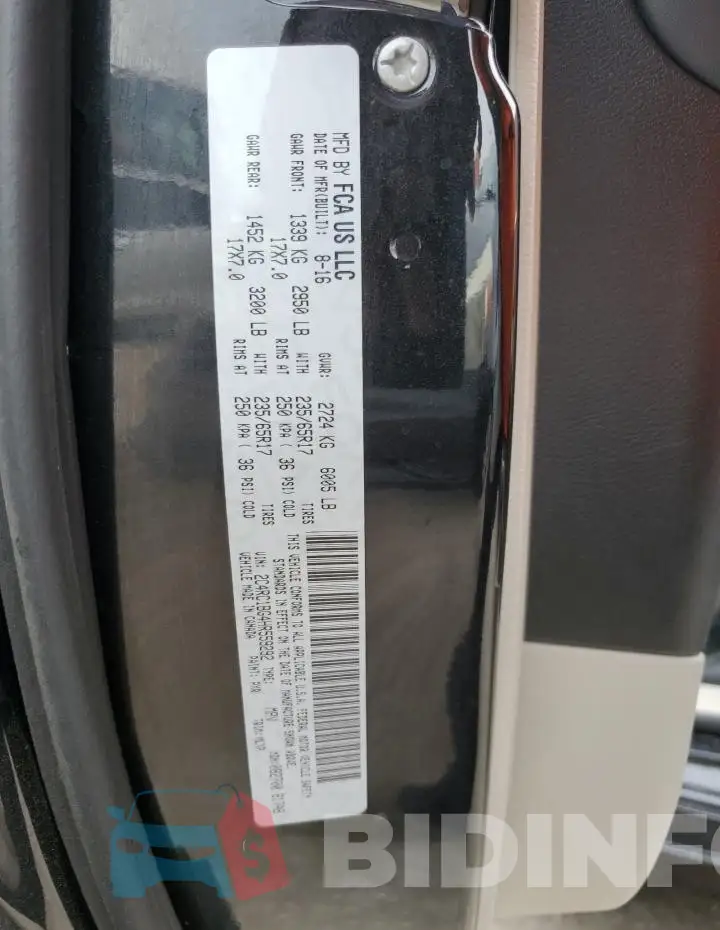 2C4RC1BG4HR559292 Photo# 13