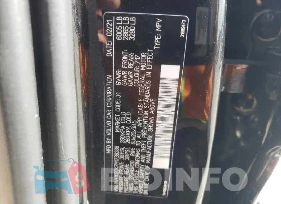 YV4102CK7M1738288 Photo# 13