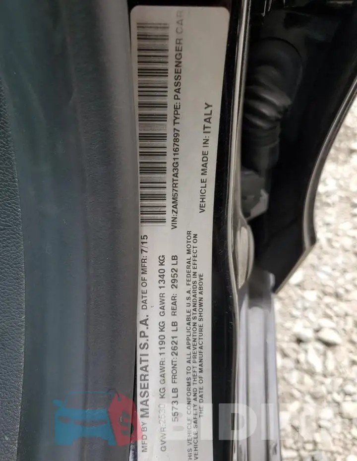 ZAM57RTA3G1167897 Photo# 12