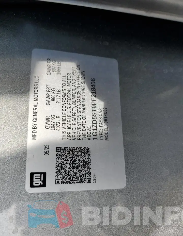 1G1ZD5ST9PF218406 Photo# 12