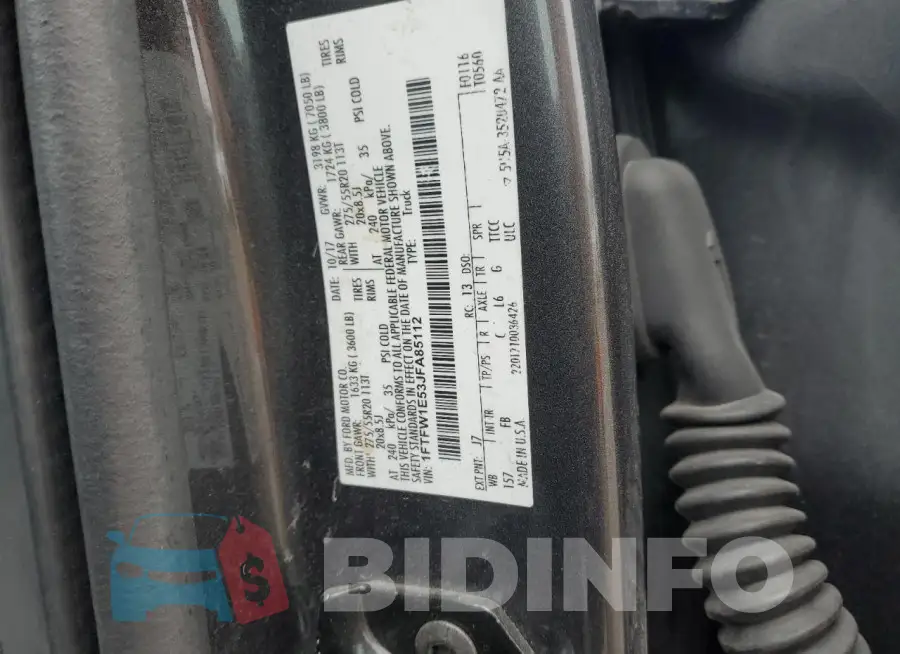 1FTFW1E53JFA85112 Photo# 12