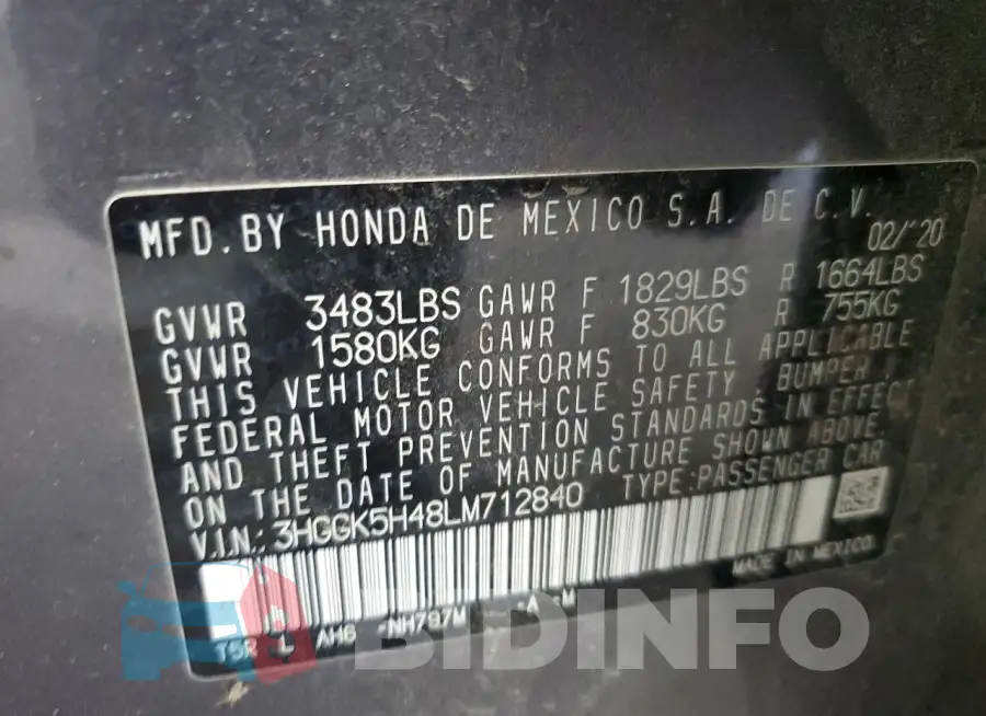 3HGGK5H48LM712840 Photo# 12