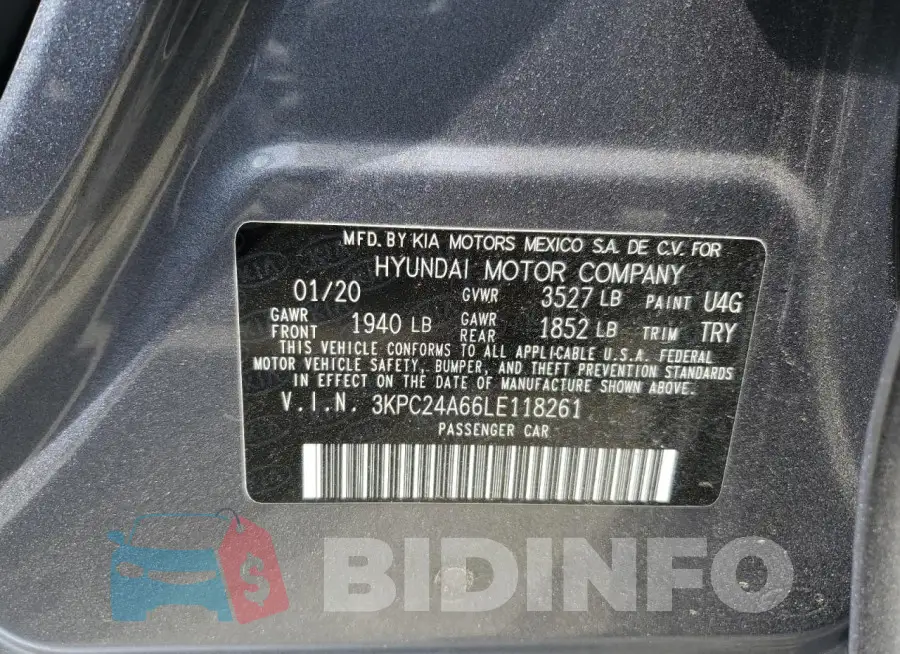 3KPC24A66LE118261 Photo# 12