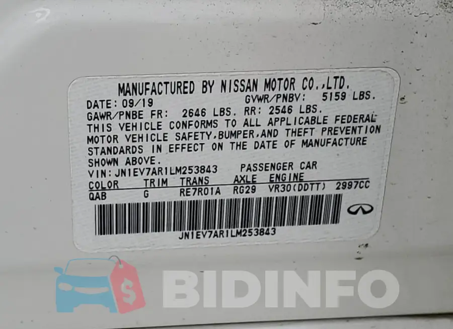JN1EV7AR1LM253843 Photo# 12