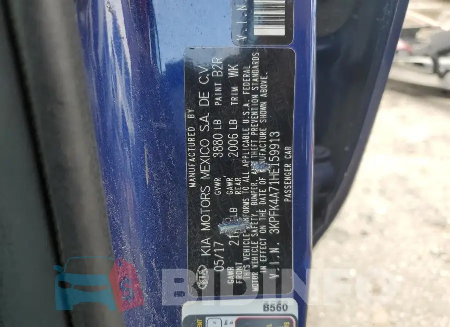 3KPFK4A71HE159913 Photo# 13