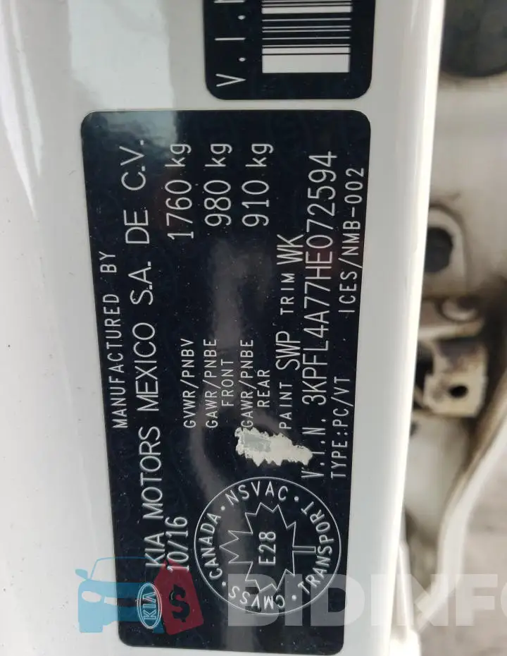 3KPFL4A77HE072594 Photo# 13