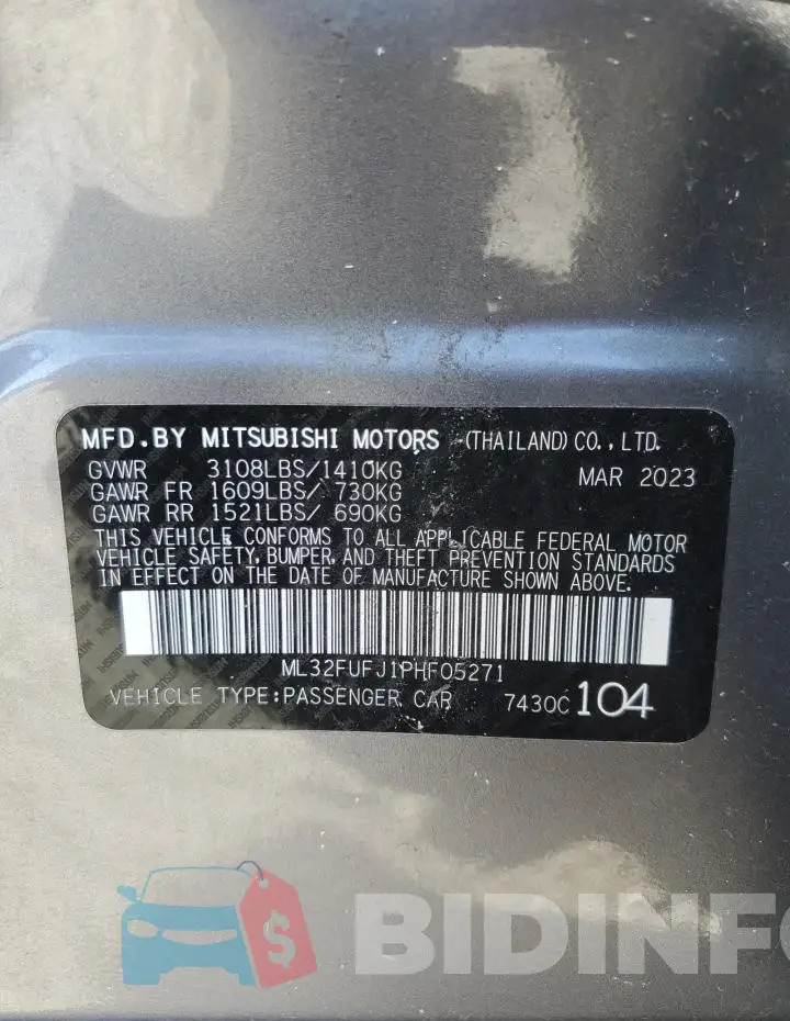 ML32FUFJ1PHF05271 Photo# 12