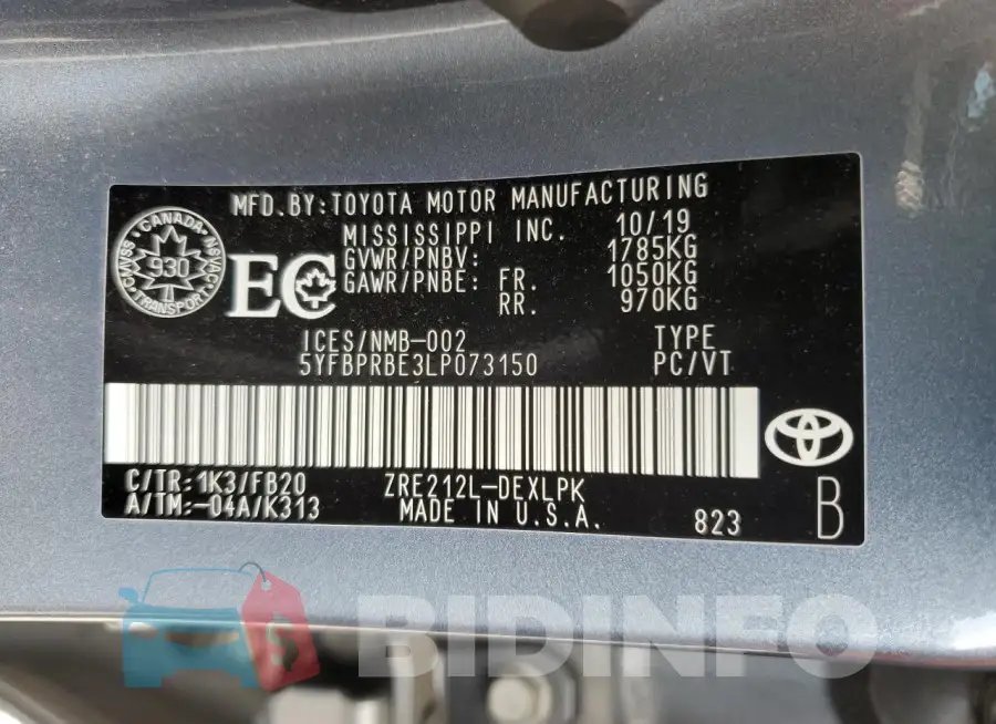 5YFBPRBE3LP073150 Photo# 12