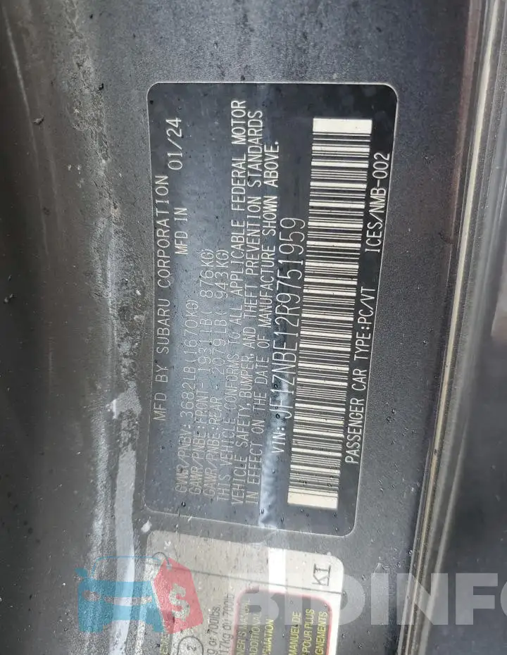 JF1ZNBE12R9751959 Photo# 13