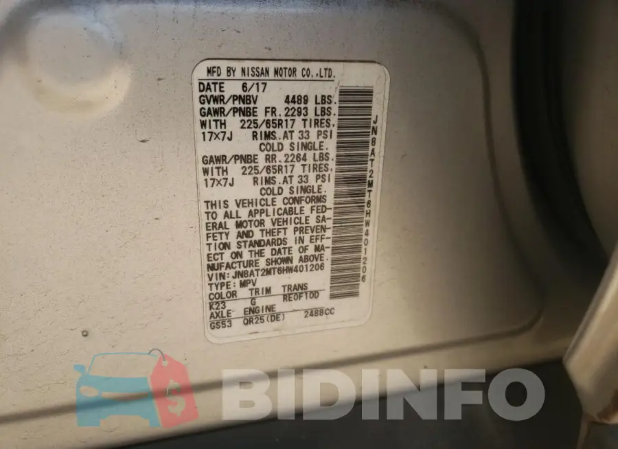JN8AT2MT6HW401206 Photo# 12