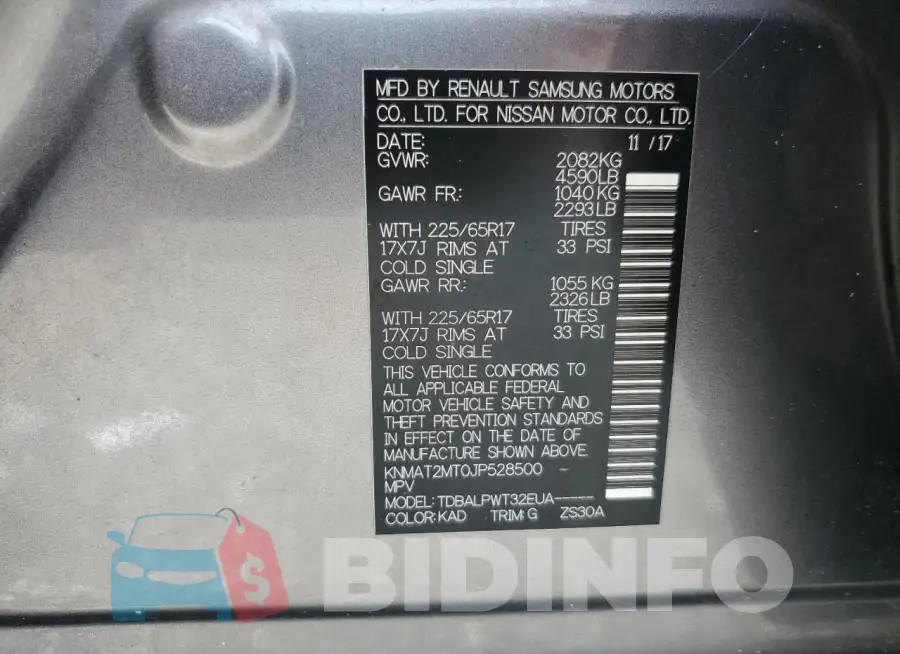 KNMAT2MT0JP528500 Photo# 14