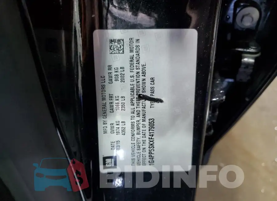 1G4PP5SKXF4179053 Photo# 13