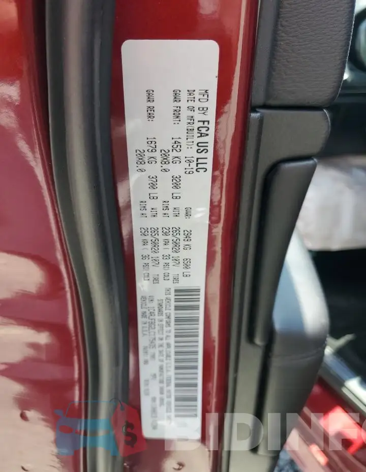 1C4RJFBG2LC175435 Photo# 13