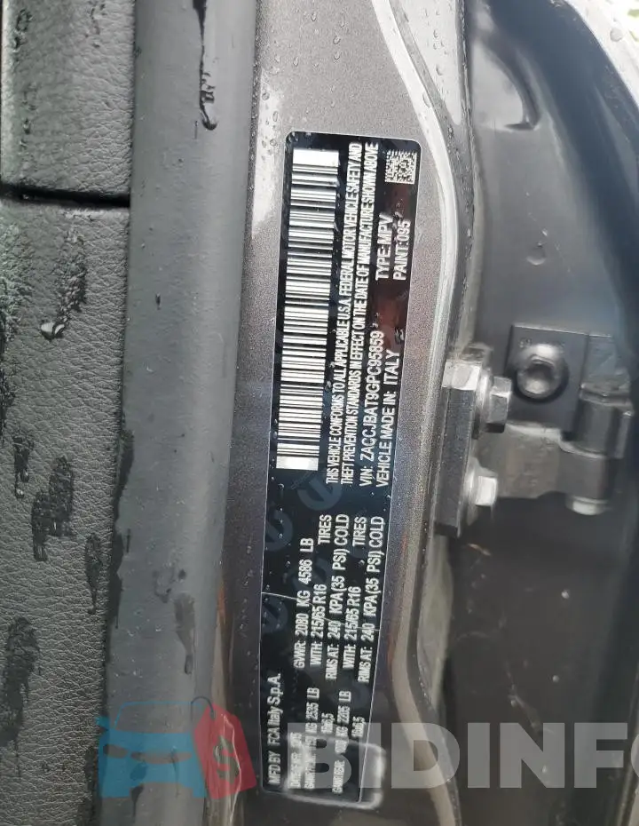 ZACCJBAT9GPC95859 Photo# 13