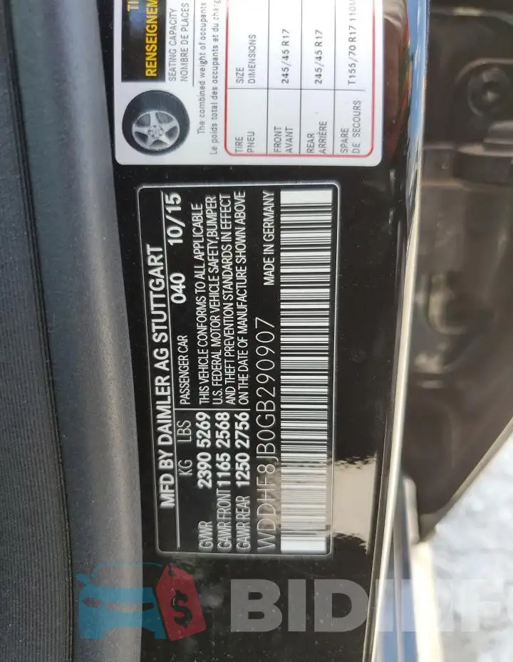 WDDHF8JB0GB290907 Photo# 12