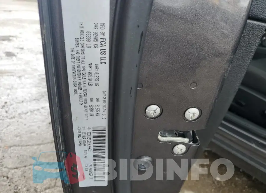2C3CDZFJ2LH103673 Photo# 13