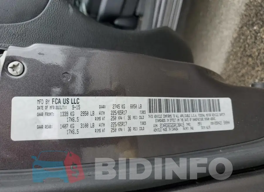 2C4RDGEG2GR136415 Photo# 13